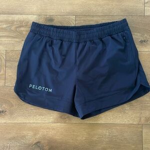 NWT PELOTON navy shorts size large